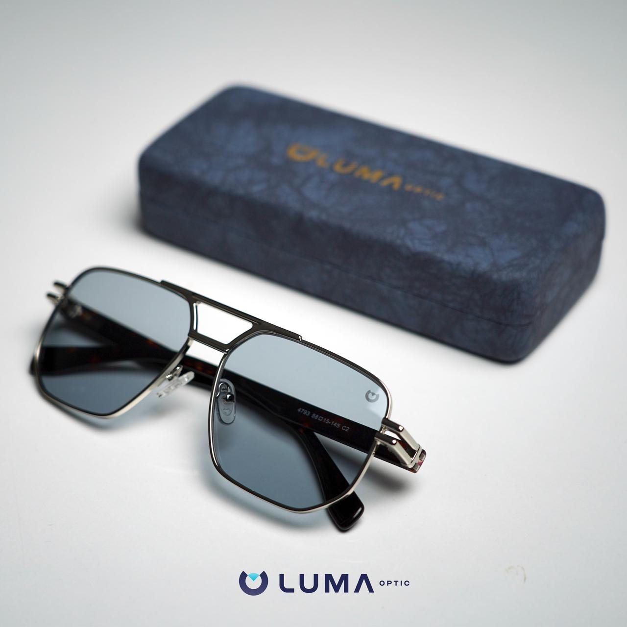 Lunettes de Vue Ronde Noire Or 1